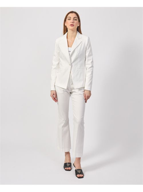 Yes Zee women's single-breasted cotton jacket YES ZEE | G404-KD000107